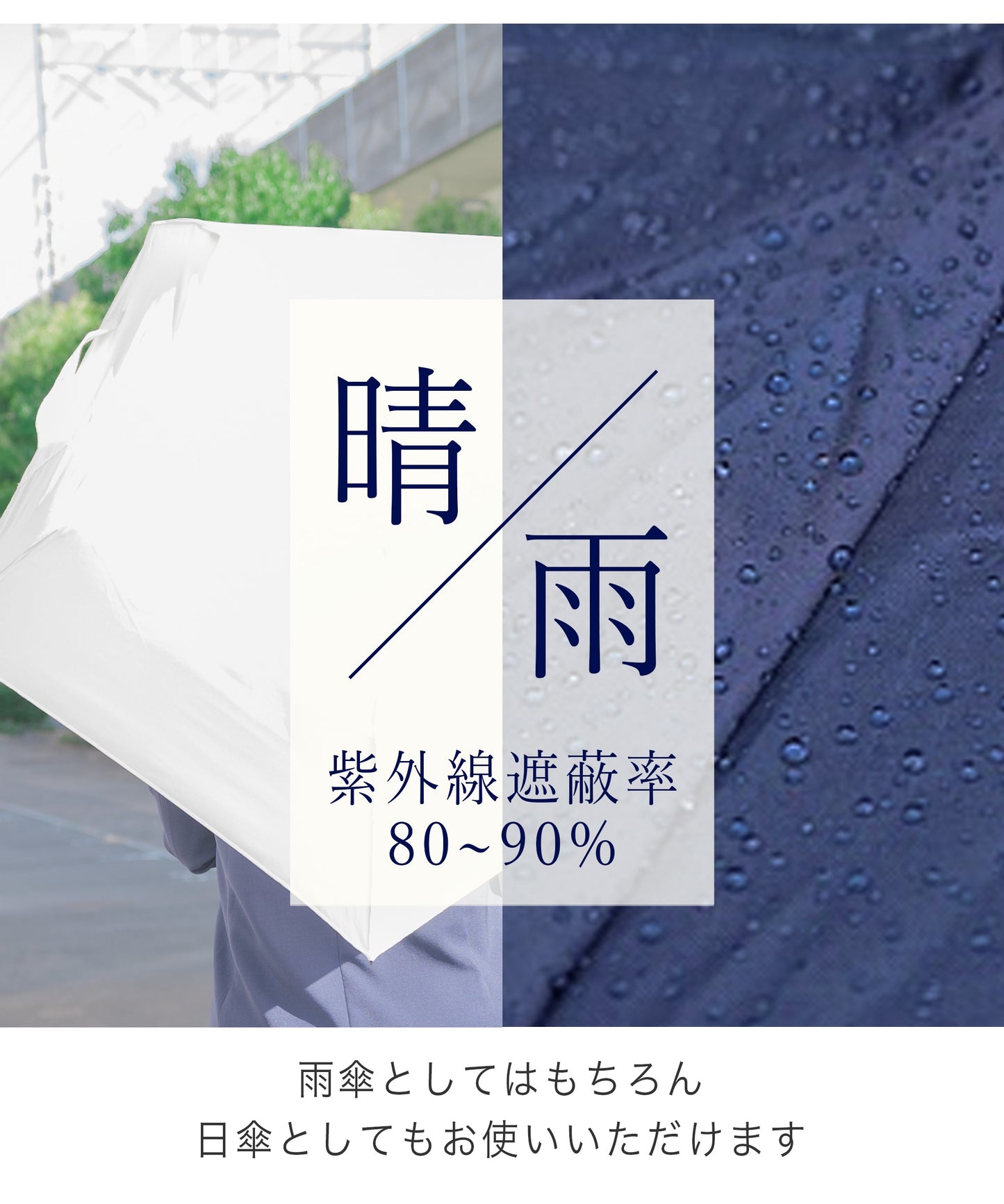 TUMBLLA - 晴雨兼用折り畳み傘