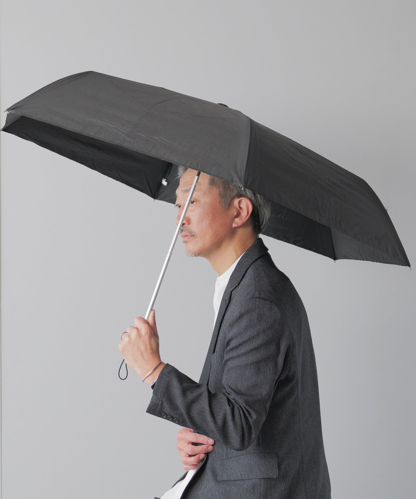 All whether umbrella - メンズ晴雨兼用折りたたみ傘 -