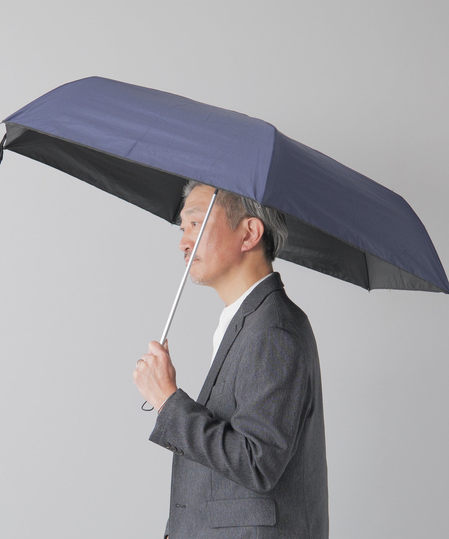 All whether umbrella - メンズ晴雨兼用折りたたみ傘 -