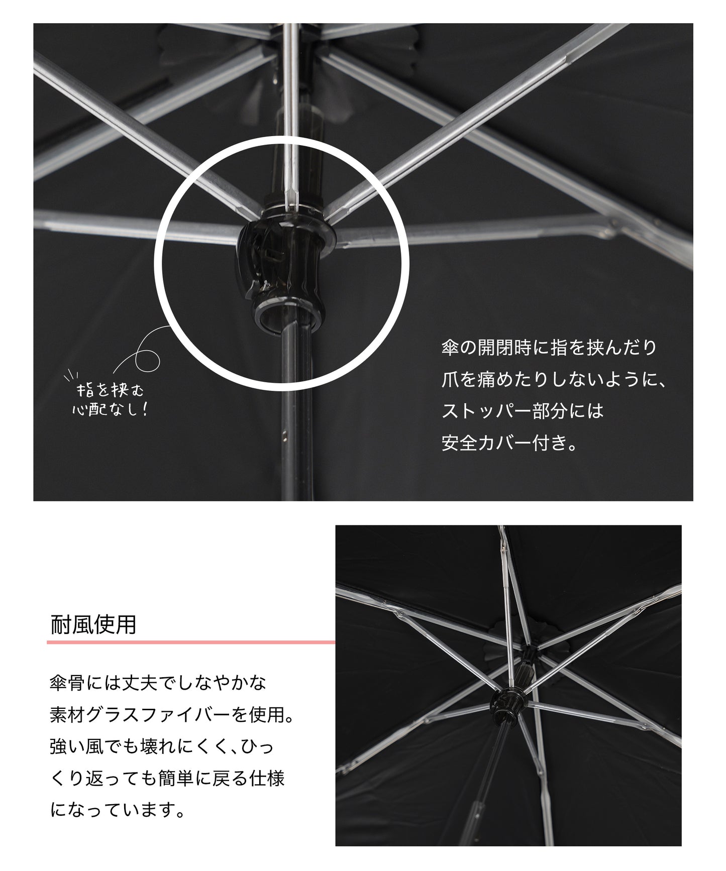 フルール折りたたみ傘