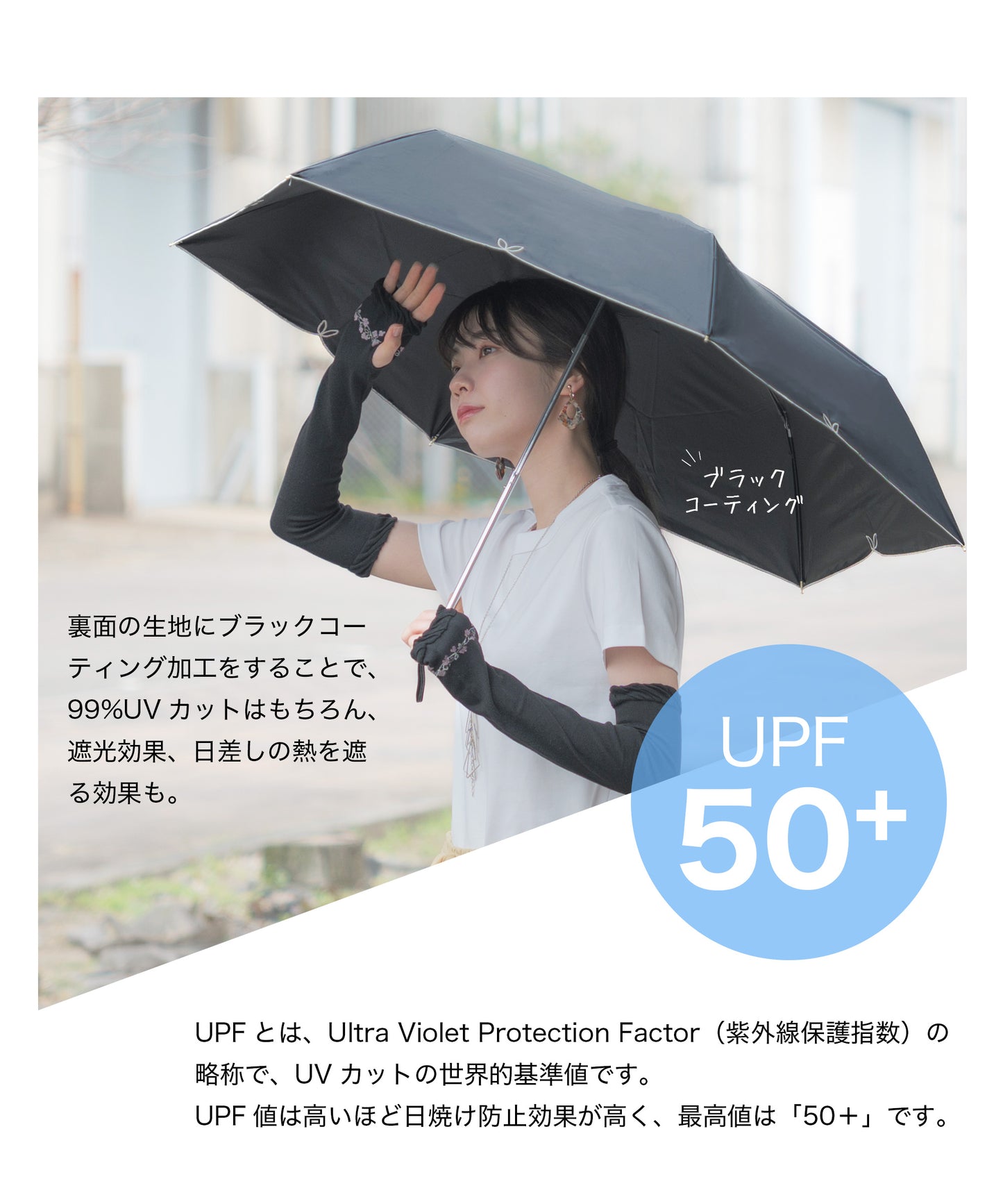 フルール折りたたみ傘