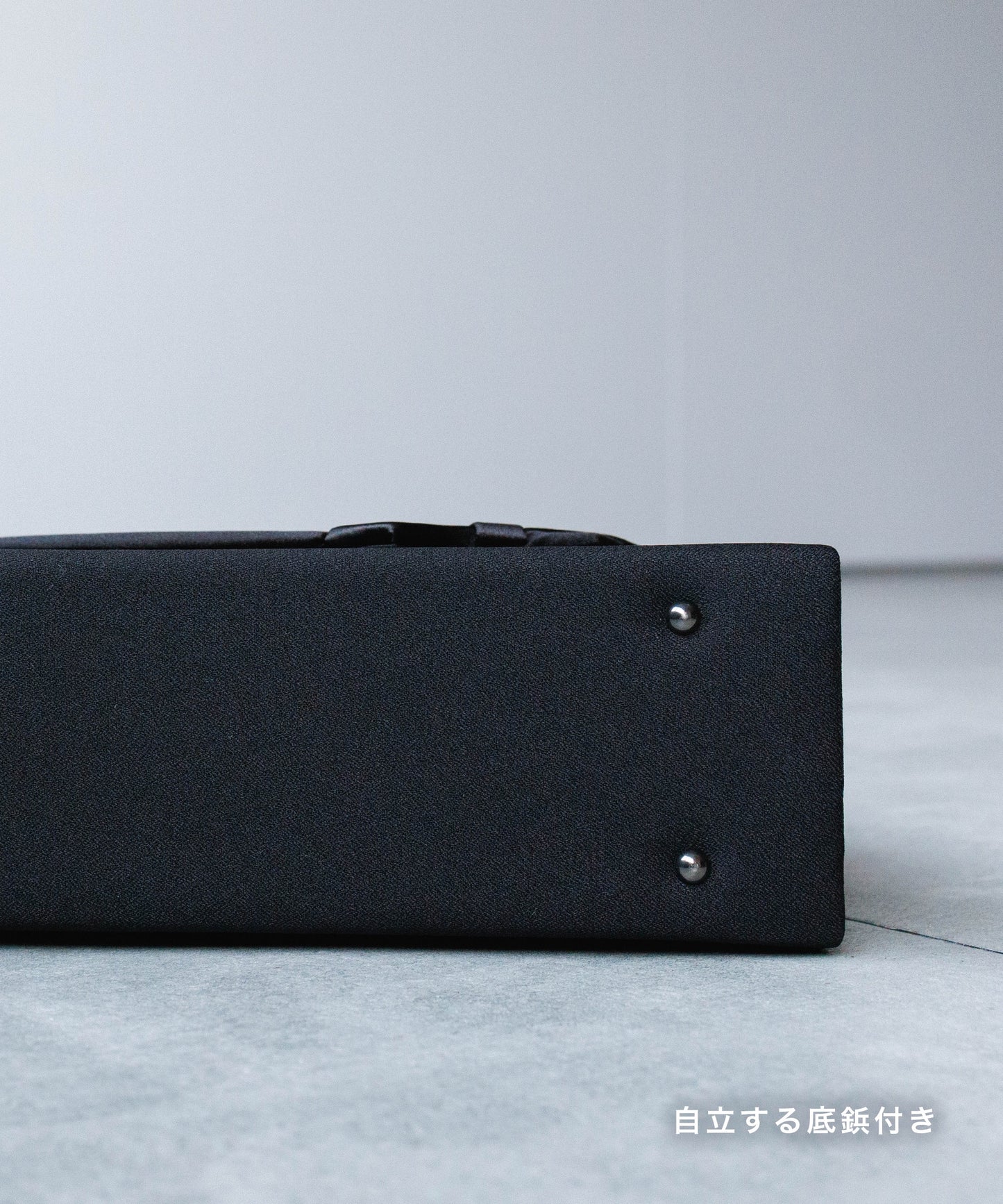 リボンアクセント フォーマルバッグ