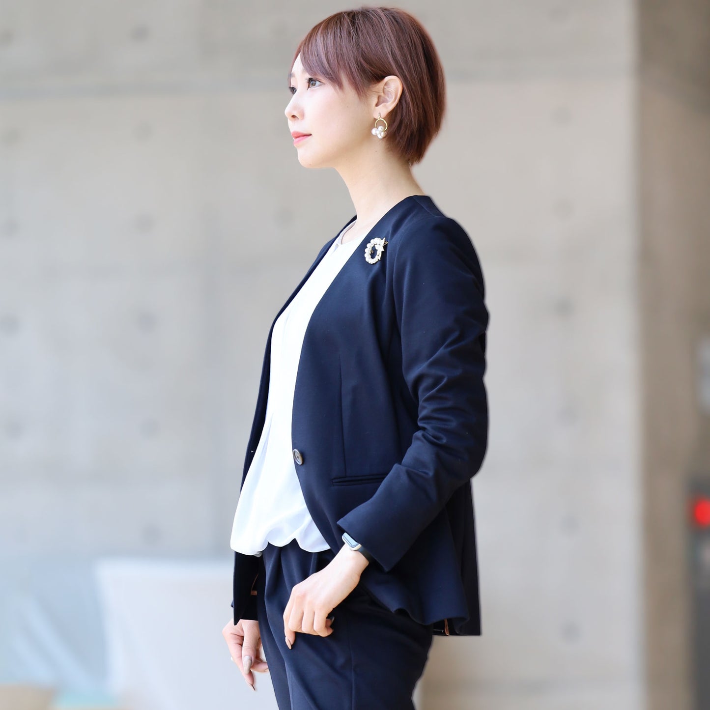 RENU(再生ポリエステル使用)ストレッチ セットアップスーツ