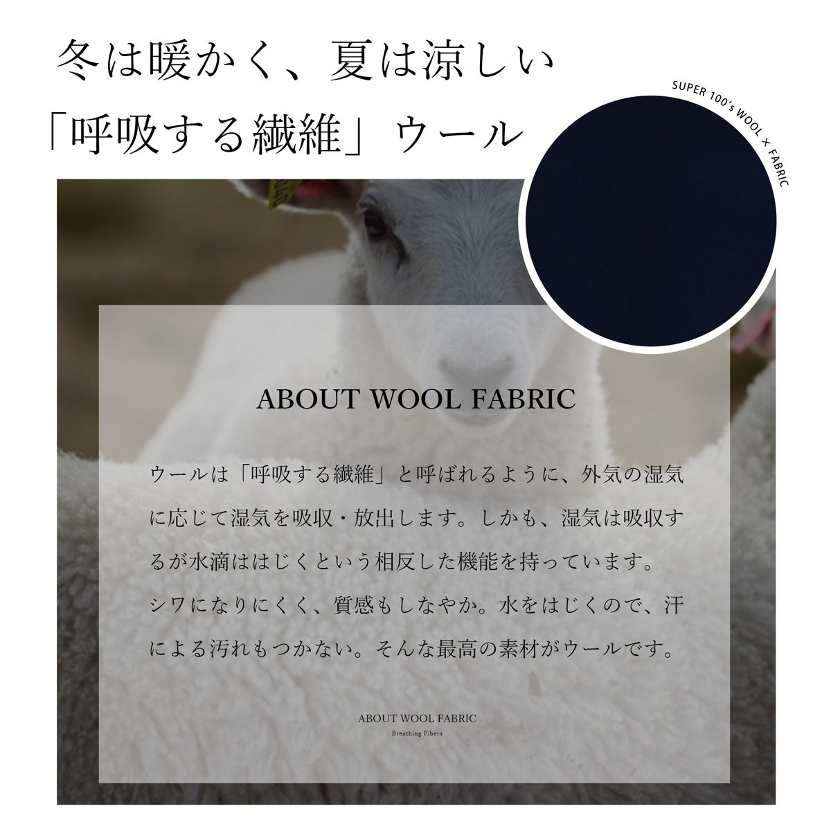 ダブルブレスト4つボタン ネイビーブレザー