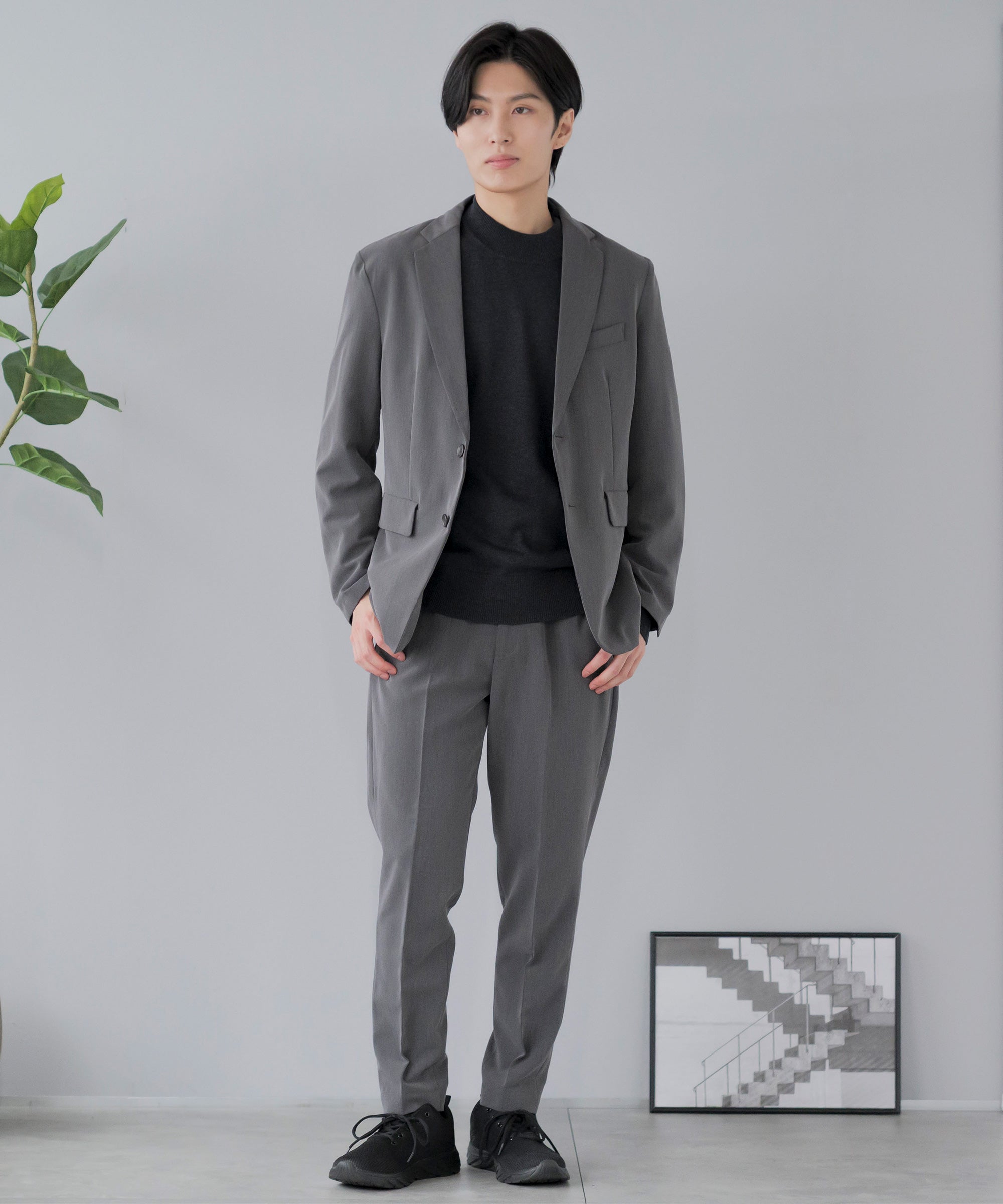 AWC] ウールライク ギャバジン セットアップ - AWC | active worker