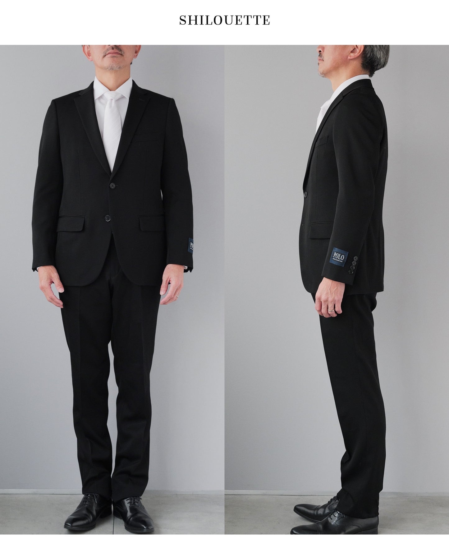 【SLIM FIT / ウール】POLO シングルフォーマルスーツ