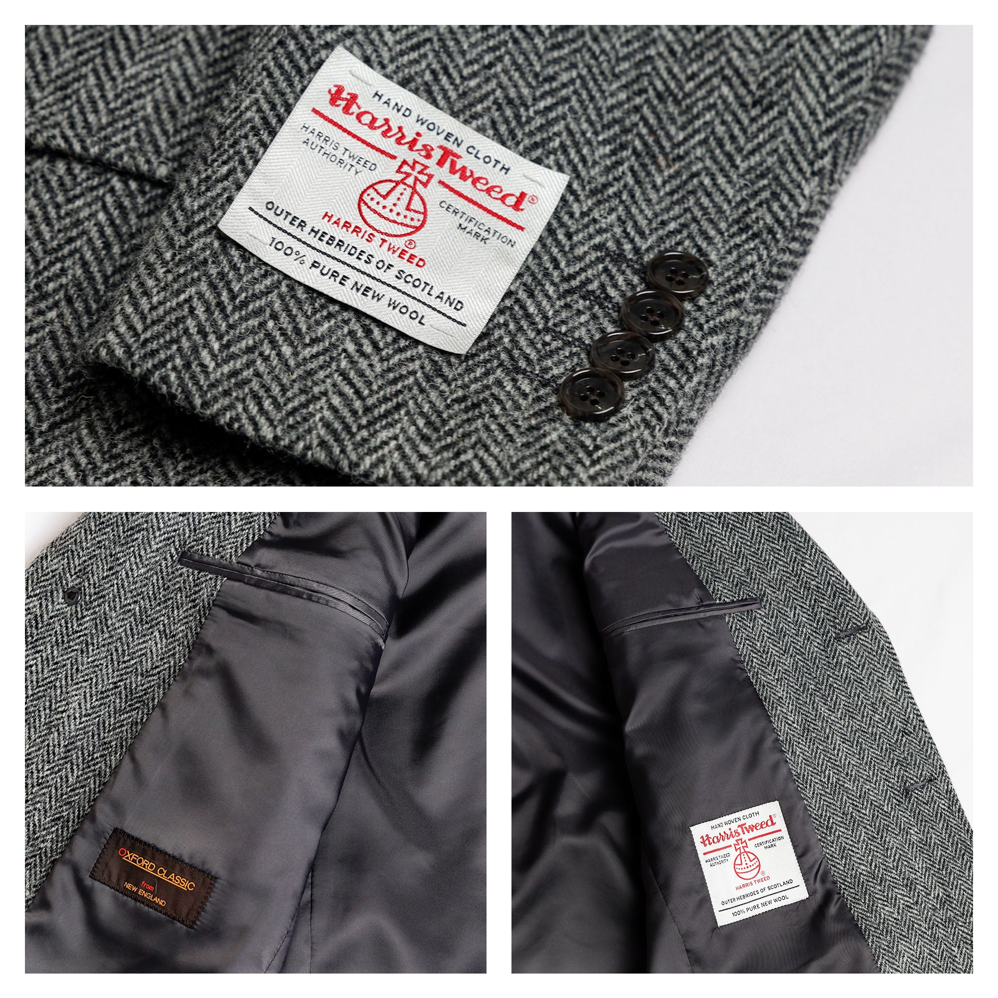 HARRIS TWEED ] ツイードチェスターコート – AWC │ active