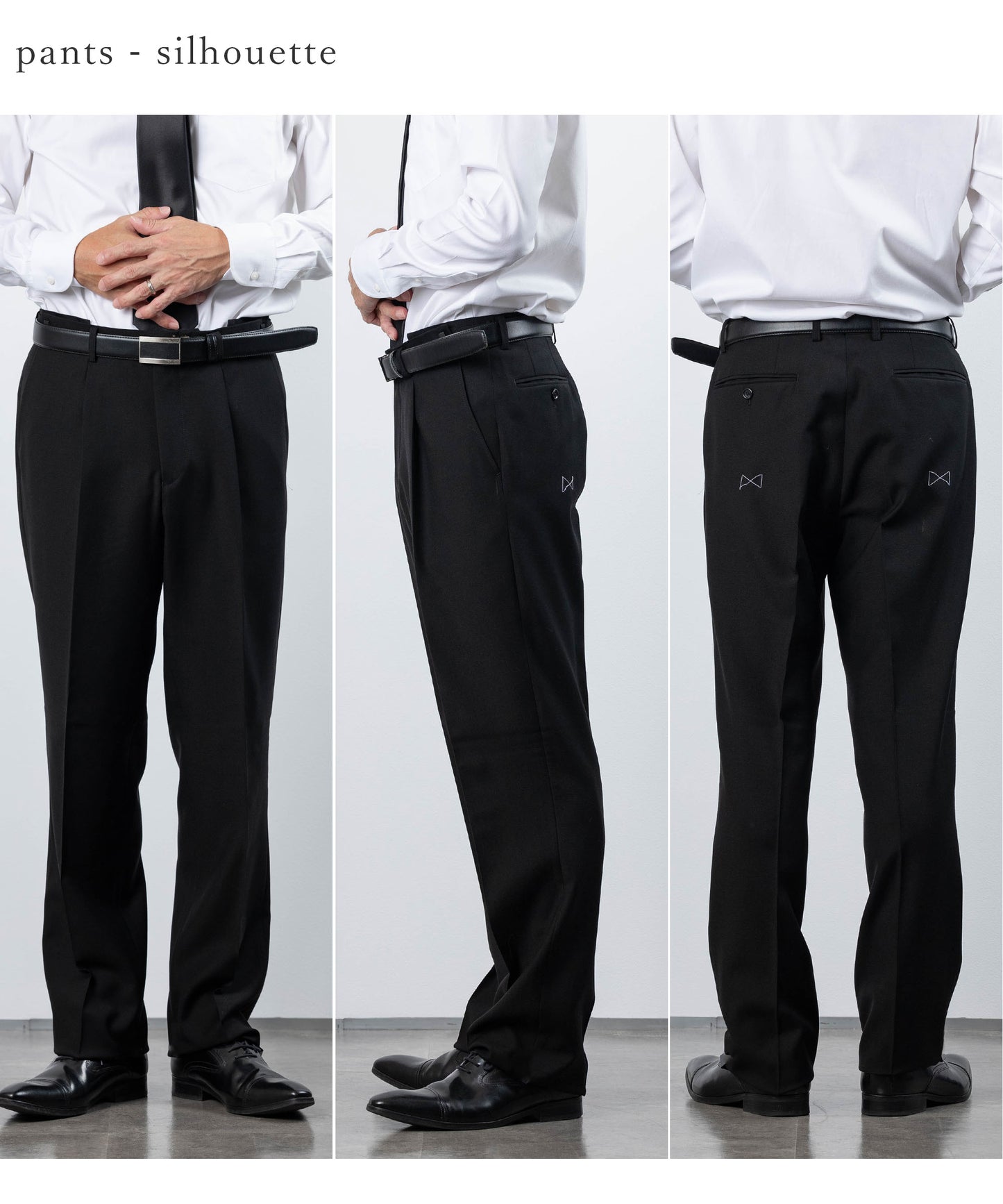 どんな年代にもあうレギュラーシルエット　シングルフォーマルスーツ