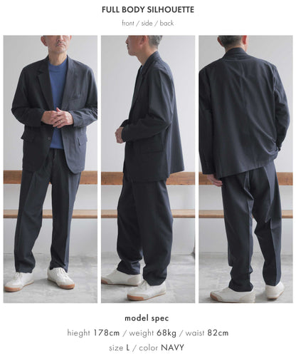 .relax wide セットアップスーツ