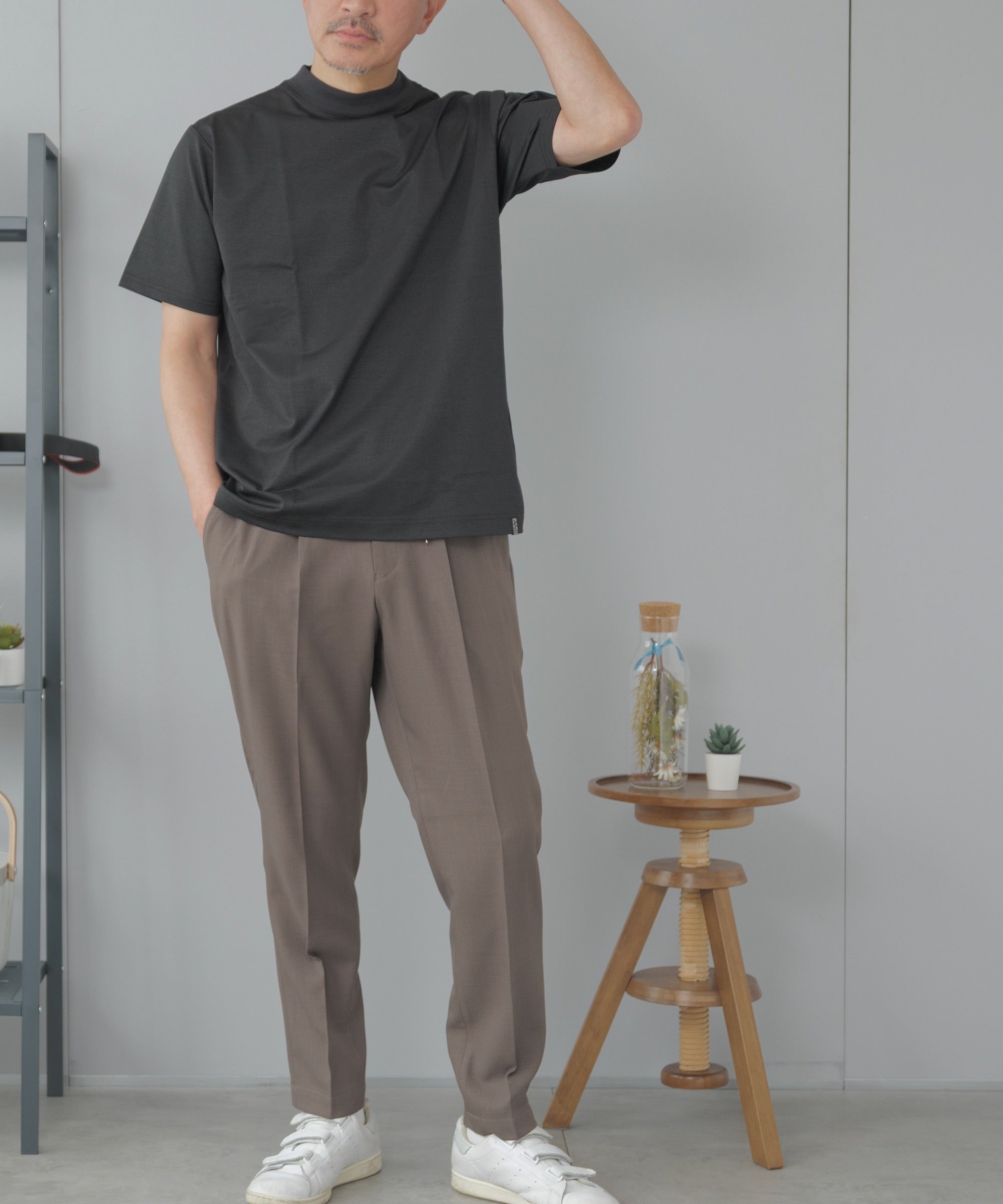 ELLE PLANETE] リネンライク セットアップスーツ - AWC active worker