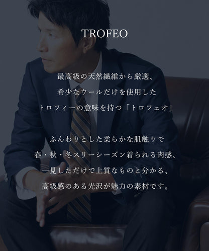 [ ermenegildo zegna ] TROFEO ネイビーブレザー