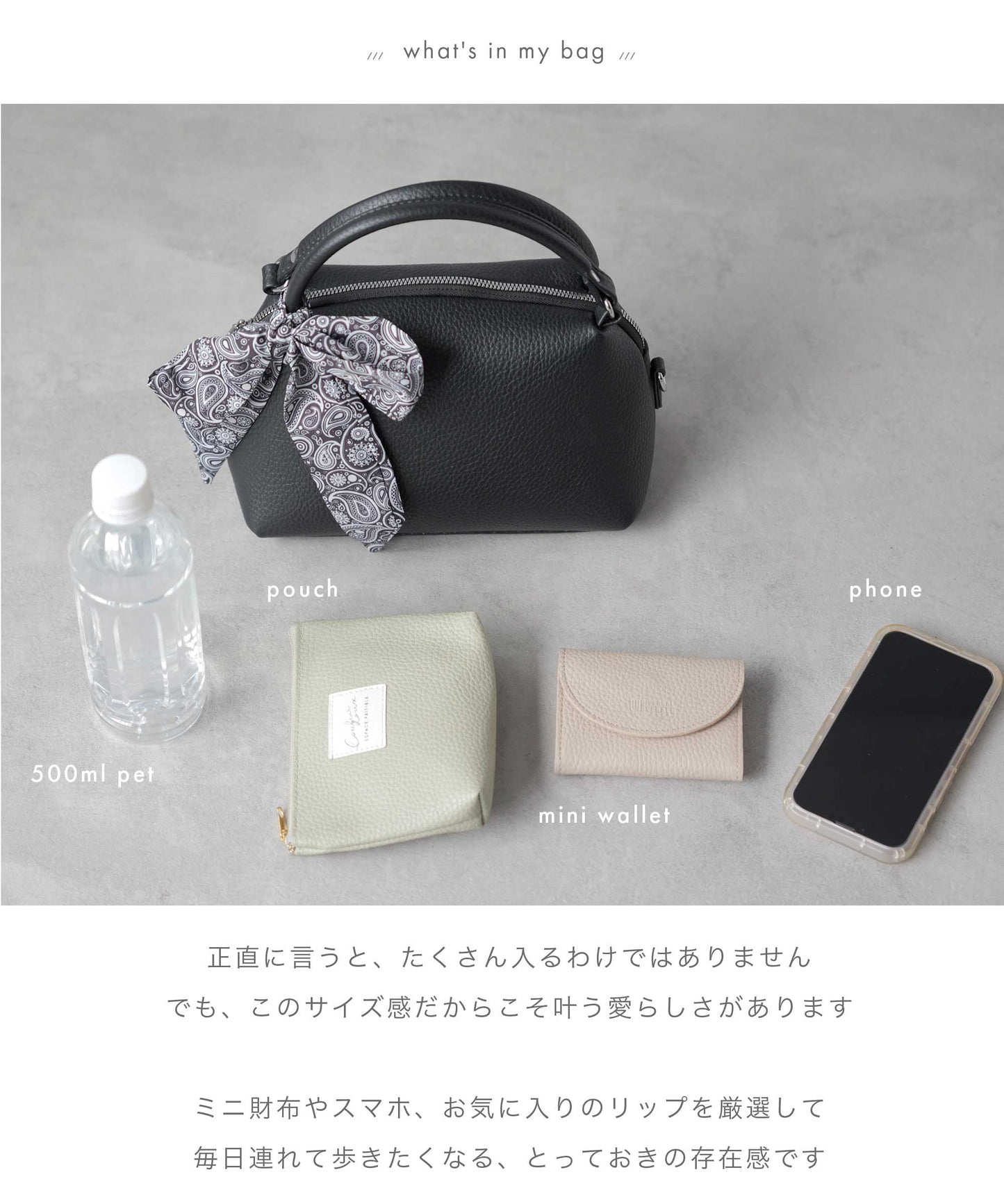 2way mini hand bag