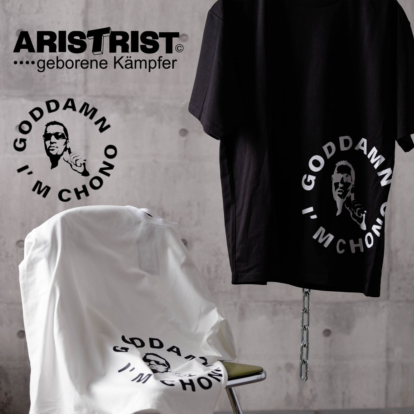 [ARISTRIST]　I'M CHONO　半袖Tシャツ