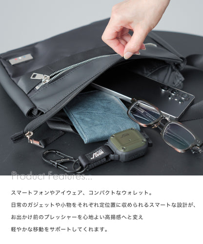 斜め掛け スクエア ショルダーバッグ