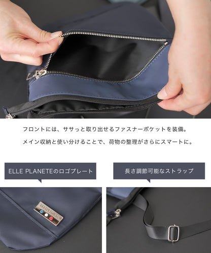 ミニマル スクエア ショルダーバッグ