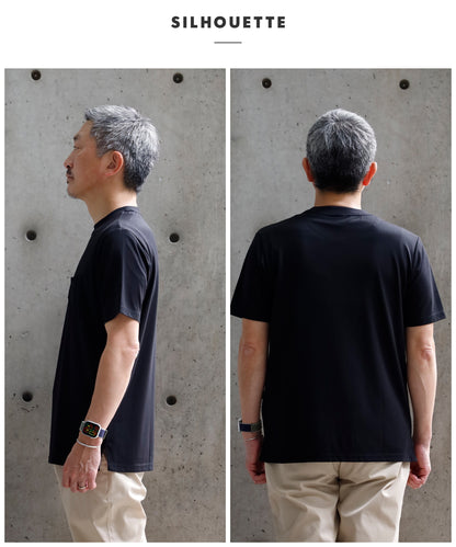 [ELLE PLANETE] ベーシック ポケット Tシャツ