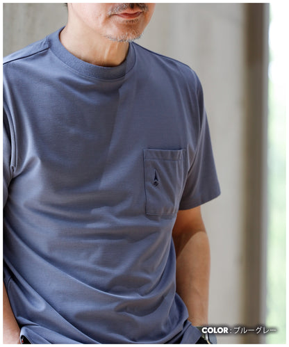 [ELLE PLANETE] ベーシック ポケット Tシャツ