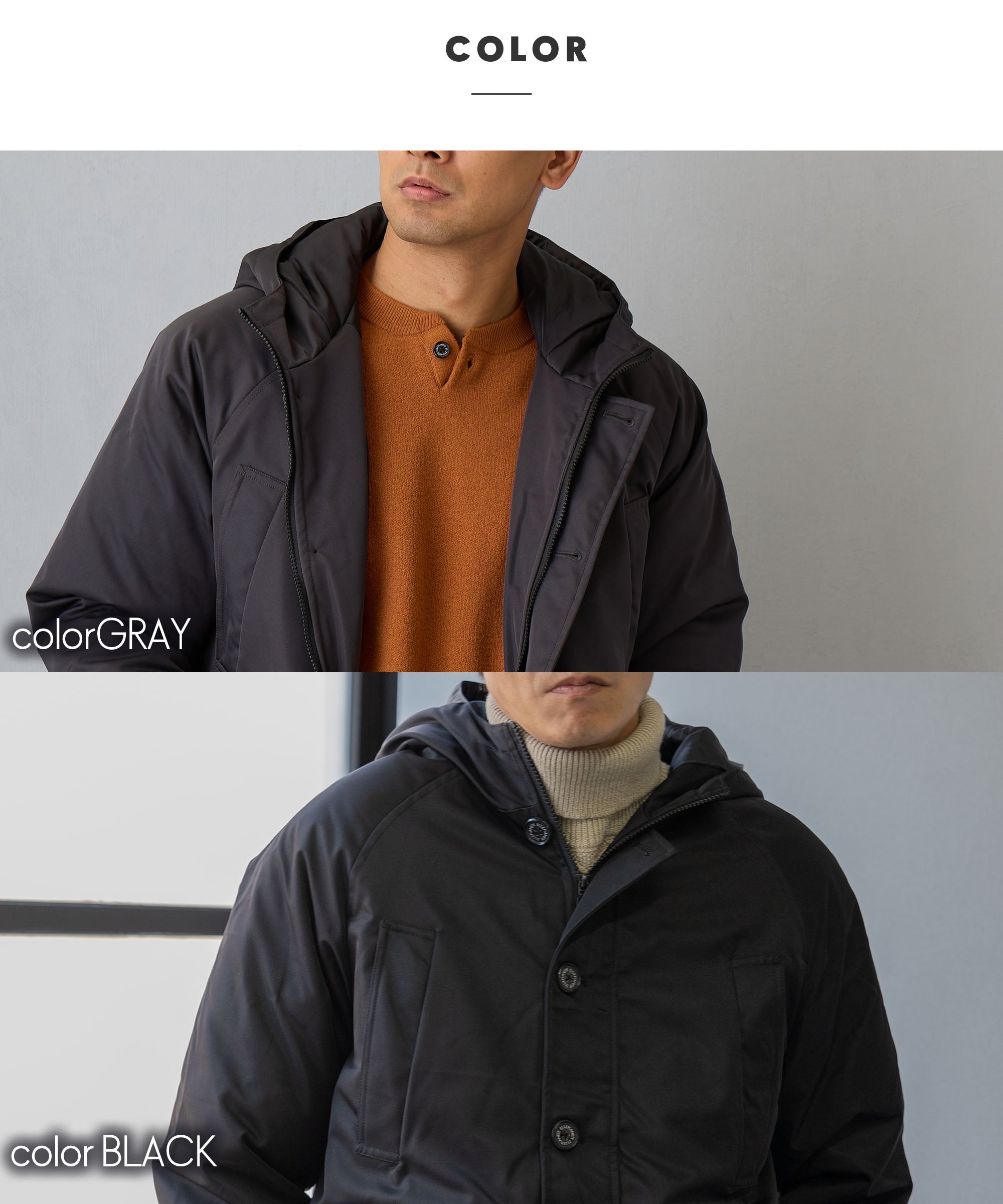 ELLE PLANETE] パデットショートコート - AWC active worker