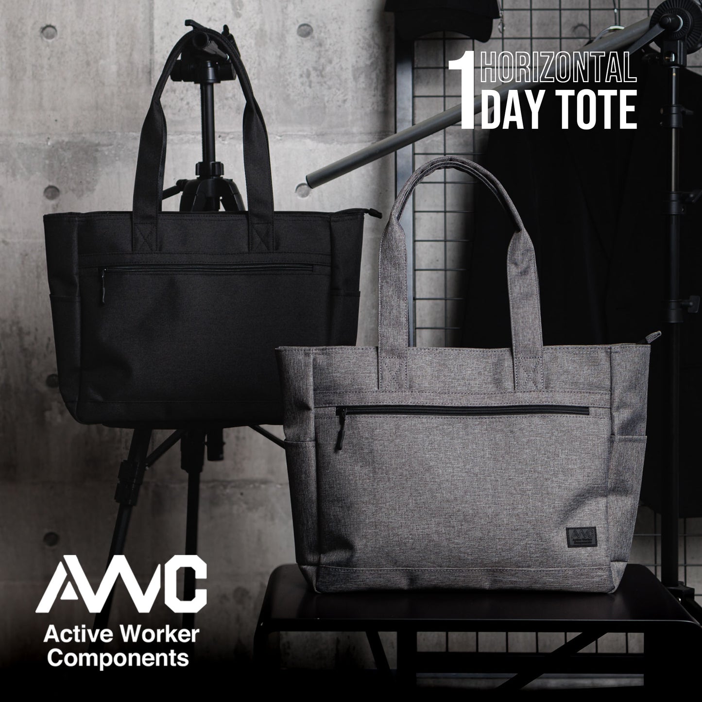 [AWC] HORIZONTAL 1DAY  TOTE