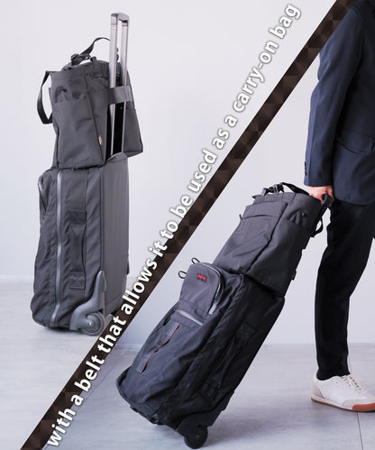 シンプルデザイン＆大容量 [頑丈・撥水・軽量]トートバッグ