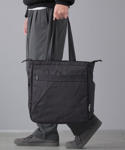 シンプルトートバッグ　BLACK