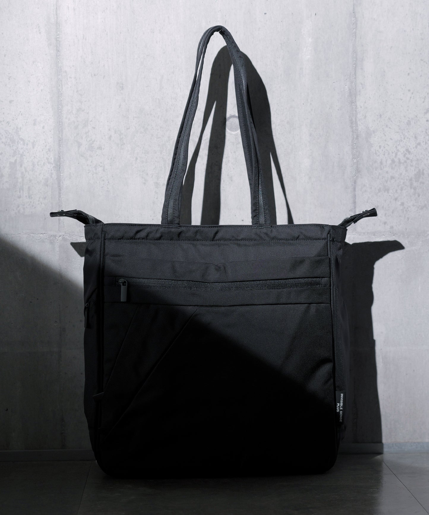 シンプルトートバッグ　BLACK