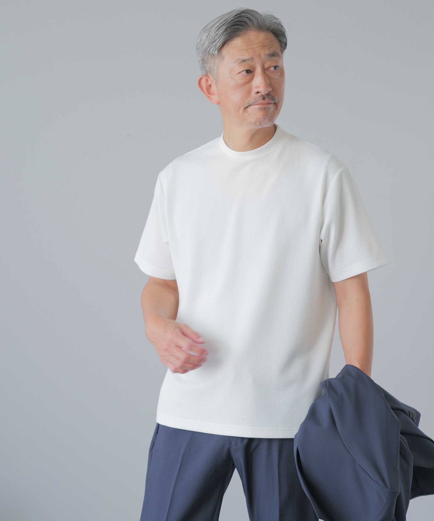 ドライワッフル クルーネックTシャツ
