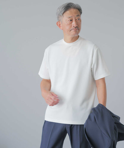 ドライワッフル クルーネックTシャツ