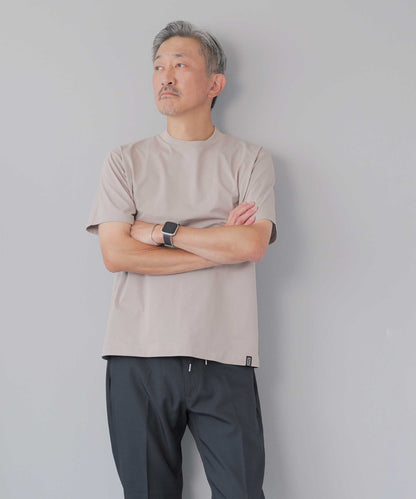 [AWC] ジャケット専用 メランジ調 クルーネックドレスTシャツ