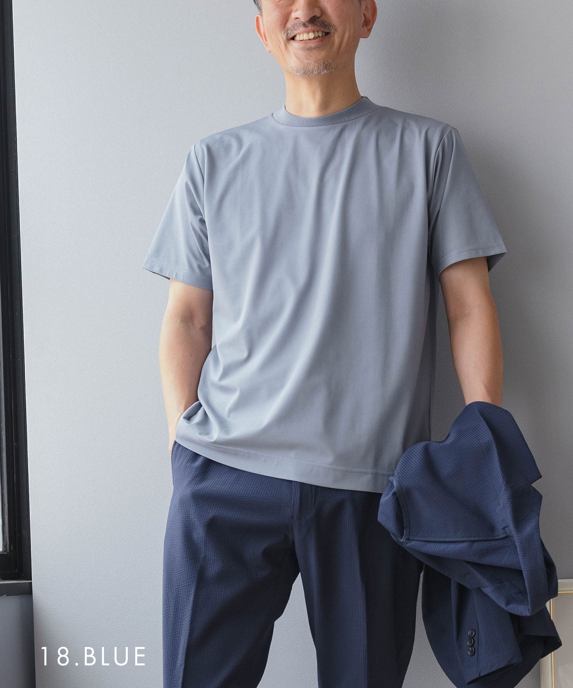 DENIMクルーネックジャケット ビッグシルエットデニムジャケット ジャケット レディース[品番