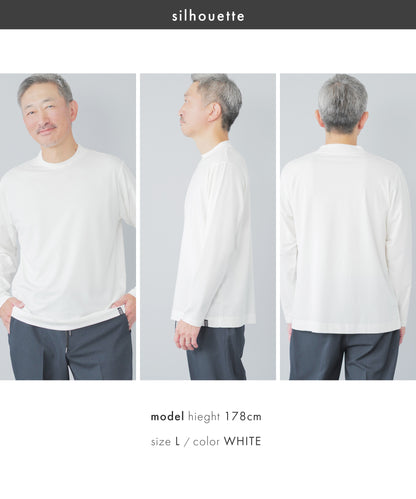 [AWC] クルーネック ジャケットインドレスTシャツ - 長袖