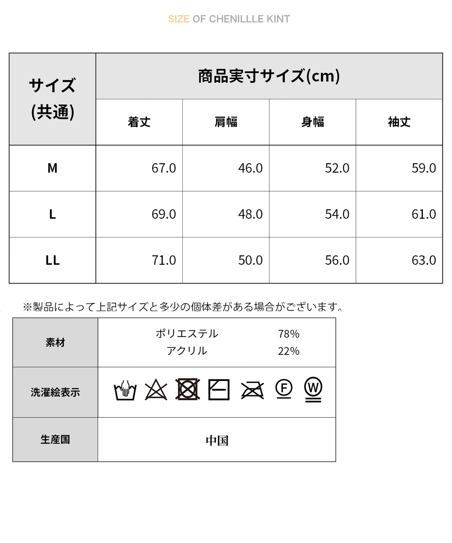 [AWC] 大人のコーディネートにおすすめの「ポリモールニットセーター」