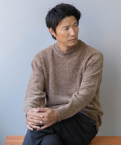 [AWC] 大人のコーディネートにおすすめの「ポリモールニットセーター」