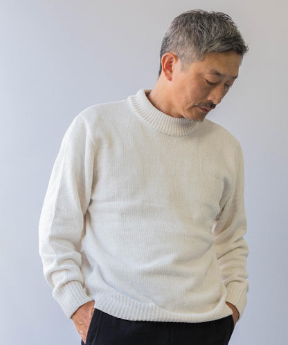 [AWC] 大人のコーディネートにおすすめの「ポリモールニットセーター」