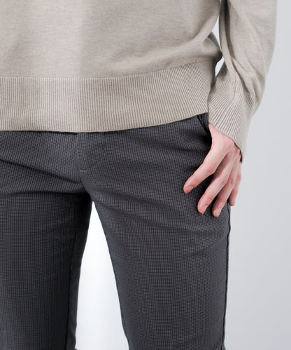 [AWC] 裏起毛 スリム チノ トラウザー パンツ