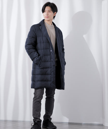 [AWC] 裏起毛 スリム チノ トラウザー パンツ