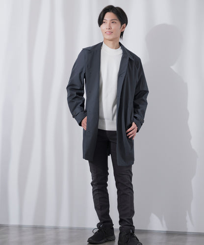 [AWC] 裏起毛 スリム チノ トラウザー パンツ