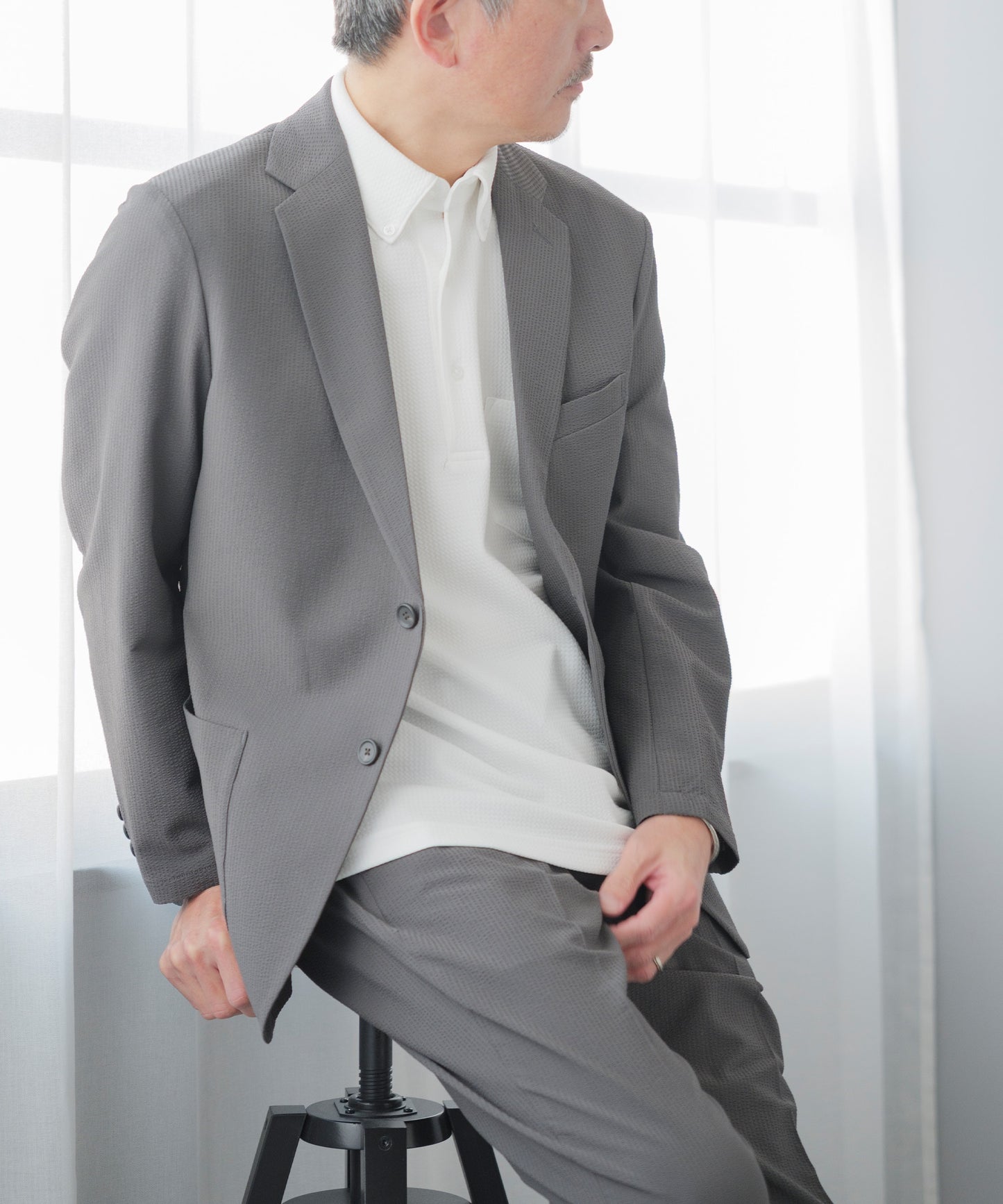 シアサッカー サマーセットアップ