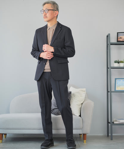 【renewal】.tailored ウールライク セットアップ