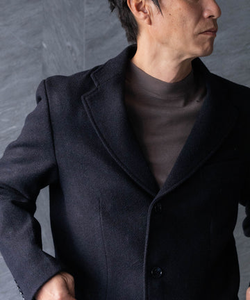 HARRIS TWEED ] ツイードチェスターコート – AWC │ active worker 