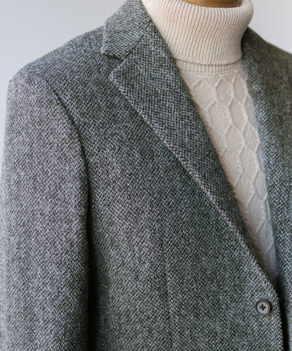 [ HARRIS TWEED ] ツイードテーラードジャケット