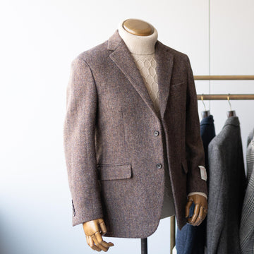 HARRIS TWEED ] ツイードテーラードジャケット – AWC │ active worker 