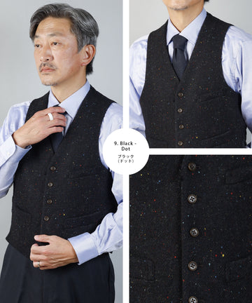 HARRIS TWEED ] ハリスツイード オッドベスト – AWC │ active worker 
