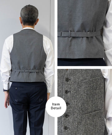 HARRIS TWEED ] ハリスツイード オッドベスト – AWC │ active worker 