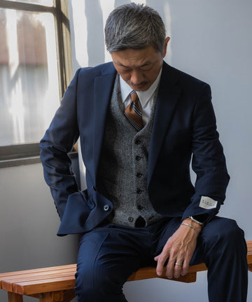 HARRIS TWEED ] ハリスツイード オッドベスト – AWC │ active worker 