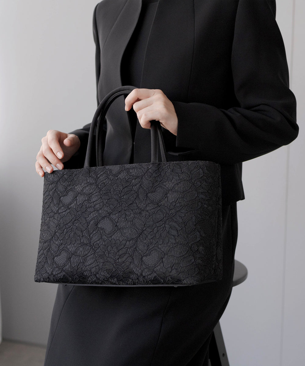 レースフォーマルトートバッグ