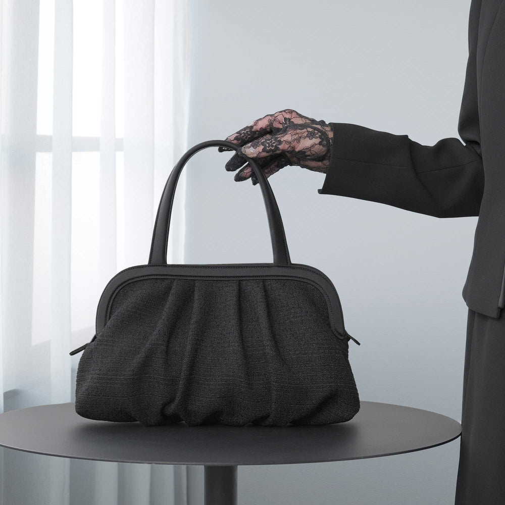 米沢織 ジャガード フォーマルソフトバッグ