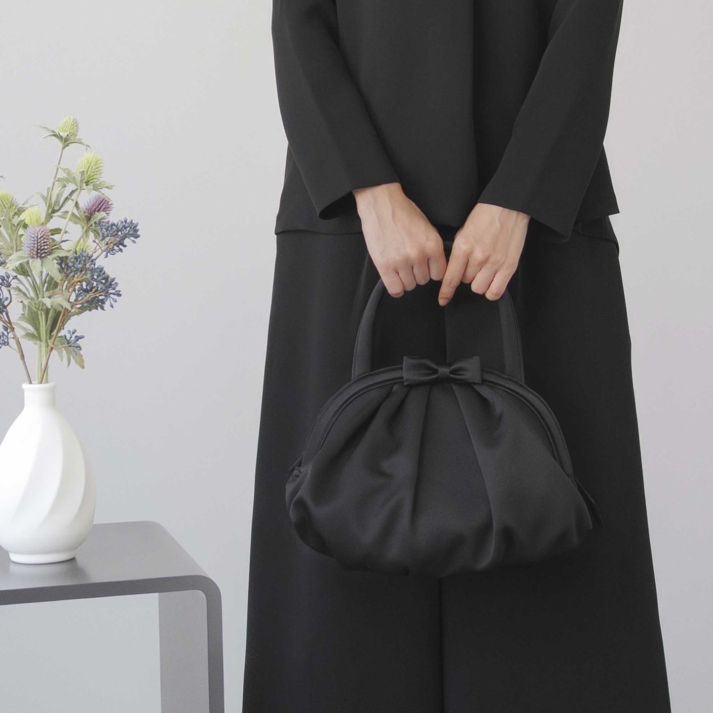 ミニリボン フォーマルソフトバッグ
