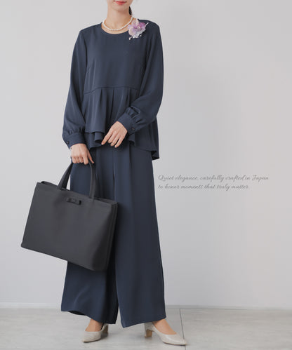 お受験対応 リボントートバッグ