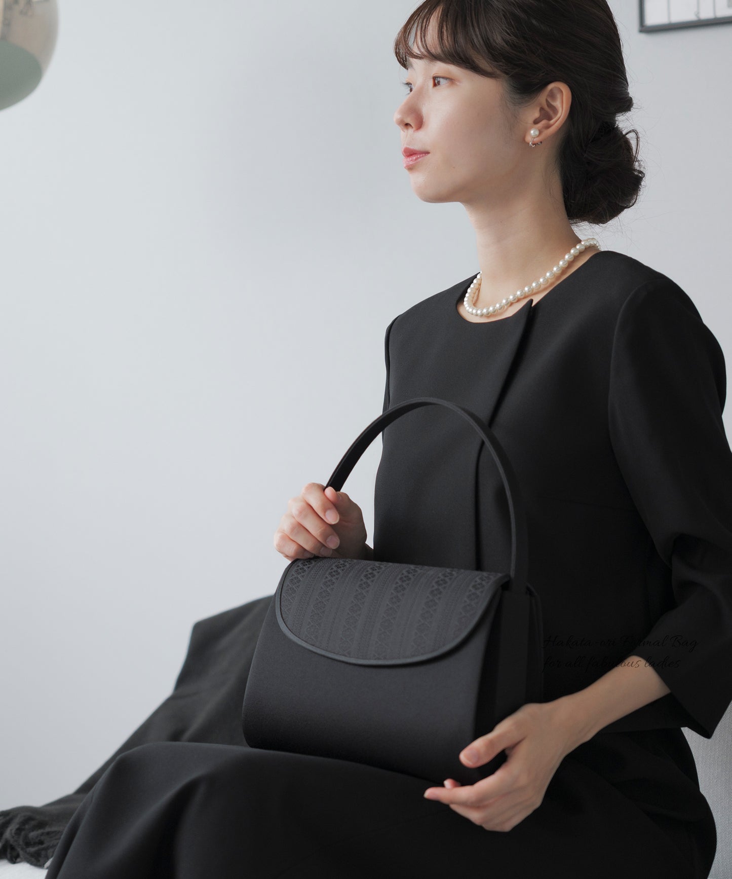 博多織 献上柄 フォーマルバッグ